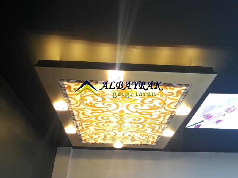 Hazır 3d gergi tavan çalışmamız