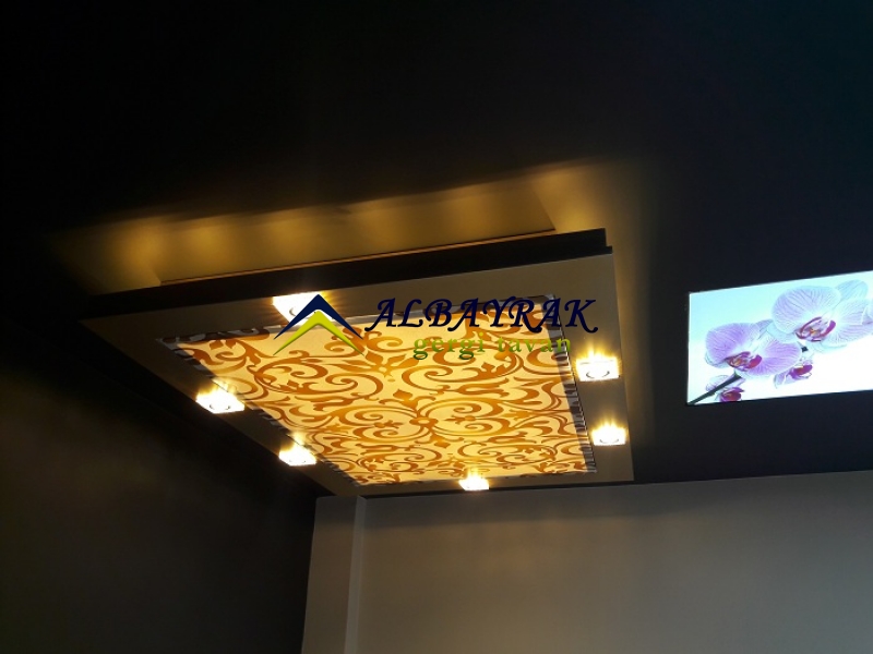 Hazır 3d gergi tavan çalışmamız