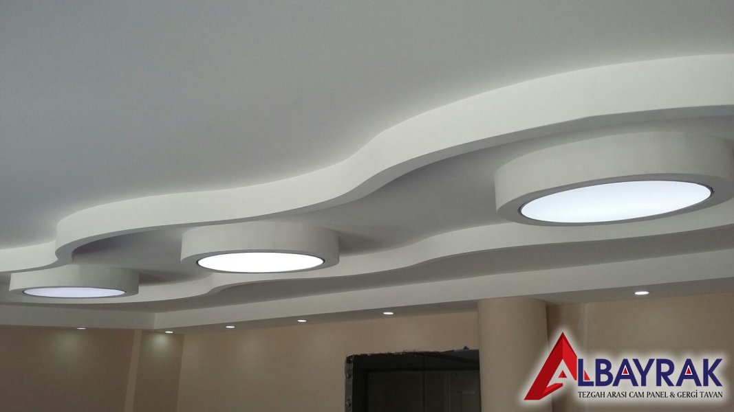 Ümraniye Gergi Tavan Modelleri Dokuları ve Montajı
