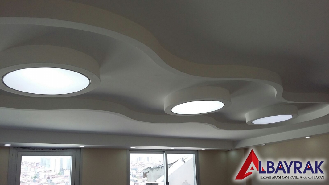 Ümraniye Gergi Tavan Modelleri Dokuları ve Montajı