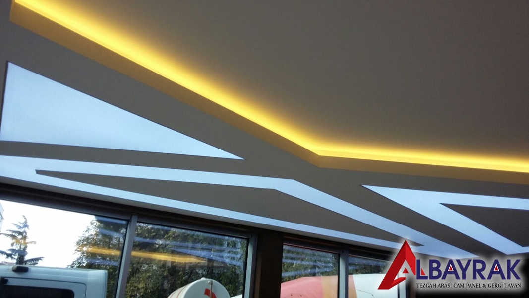 Ümraniye Gergi Tavan Modelleri Dokuları ve Montajı