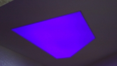 Transparan gergi tavan  modelleri