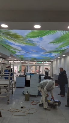 Barisol gergi tavan  modelleri