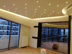 Led Tavan Dekor ile Gergi Tavan