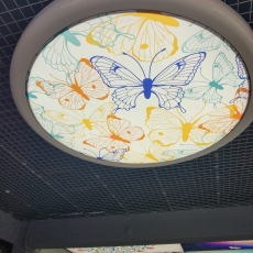 Hazır Gergi tavan Aydınlatma modelleri