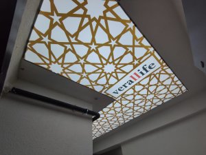 Firma Logo Baskılı Gergi Tavan