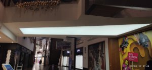 Transparan gergi tavan  modelleri