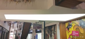 Transparan gergi tavan  modelleri