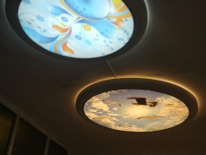 Hazır Gergi tavan Aydınlatma modelleri