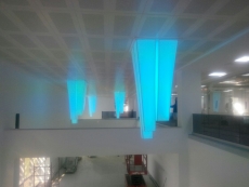 Hazır Gergi tavan Aydınlatma modelleri