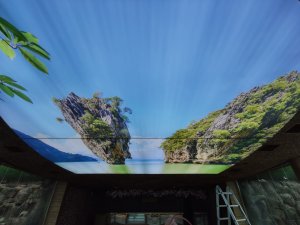 Gökyüzü Gergi Tavan modelleri