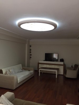 Hazır Gergi tavan Aydınlatma modelleri