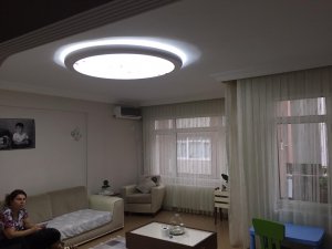 Hazır Gergi tavan Aydınlatma modelleri