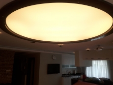 Transparan gergi tavan  modelleri