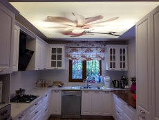 Transparan gergi tavan  modelleri