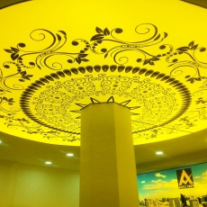 Bakırköy gergi tavan montaj çalışması