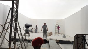 Transparan gergi tavan  modelleri