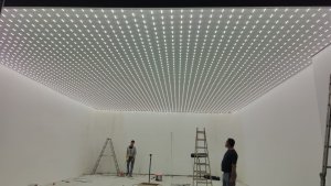 Transparan gergi tavan  modelleri