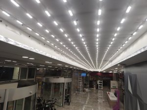 Transparan gergi tavan  modelleri