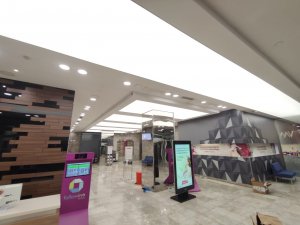 Transparan gergi tavan  modelleri