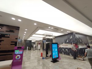 Transparan gergi tavan  modelleri