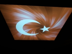 Transparan gergi tavan  modelleri