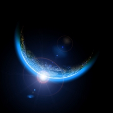 Uzay ve Gece gergi tavan modelleri