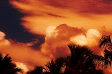 Uzay ve Gece gergi tavan modelleri