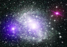 Uzay ve Gece gergi tavan modelleri