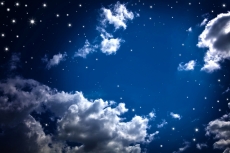 Uzay ve Gece gergi tavan modelleri