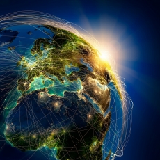 Uzay ve Gece gergi tavan modelleri