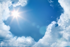 Sade Bulut gergi tavan modelleri