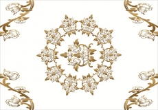 Desen ve Şekiller gergi tavan modelleri