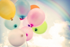 GÖKYÜZÜNDE BALONLAR gergi tavan modelleri