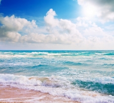 Deniz ve Sahil Resimleri gergi tavan modelleri