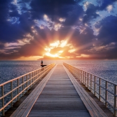 Günbatımı gergi tavan modelleri