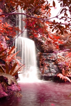 Şelale Resimleri gergi tavan modelleri