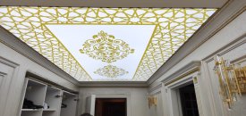 2026 Gergi Tavan Trendleri: Evinizde Dijital Sanat Dönemi